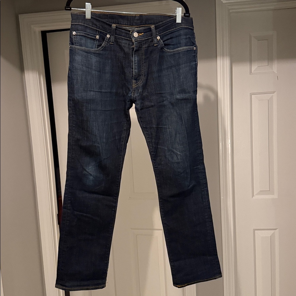 Dark Blue Denim Jeans
